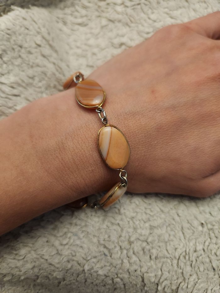 Bracelet pierre d’agate - photo numéro 2