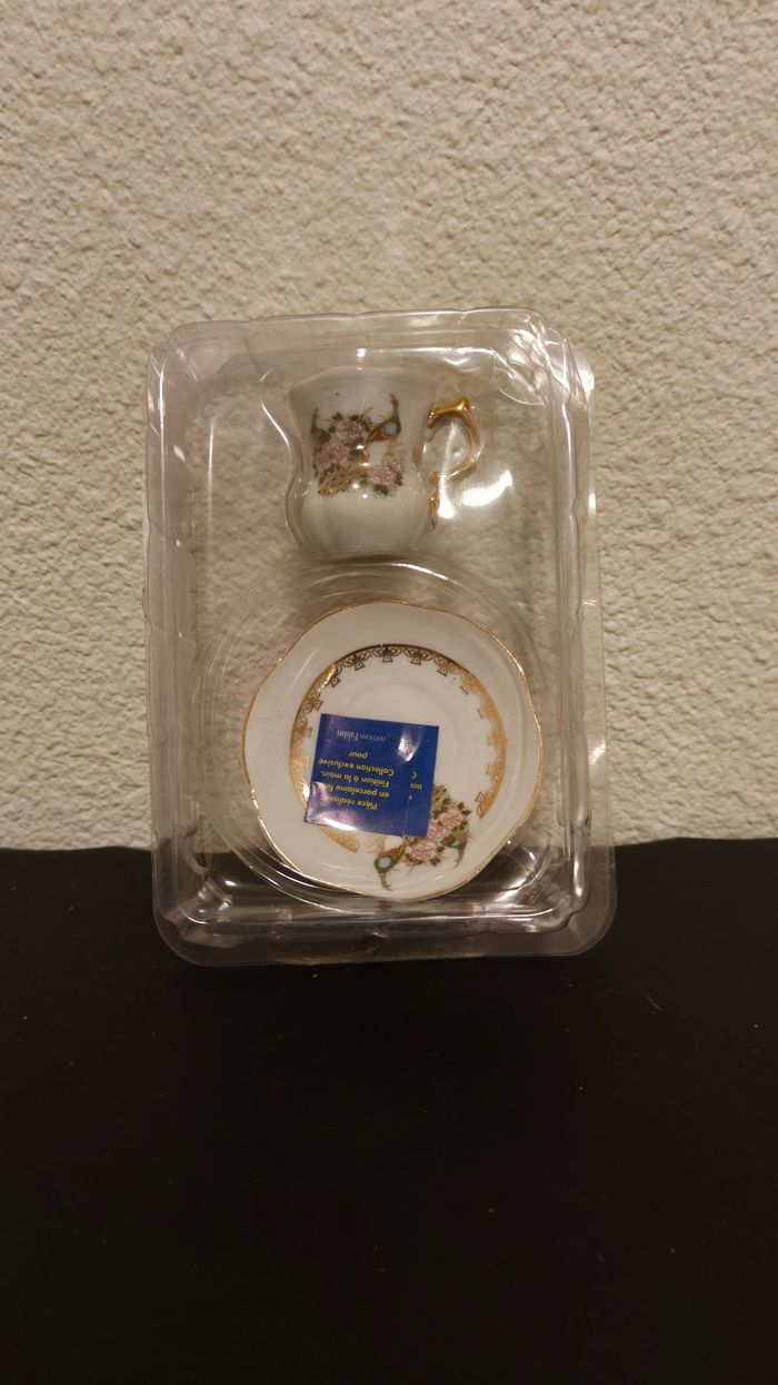 Lot de mini tasse à café - photo numéro 2