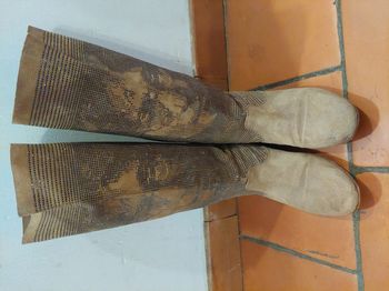 Bottes femmes en daim