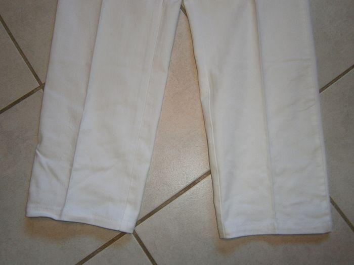 Jeans blanc PIERRE CARDIN Taille 42 - photo numéro 5