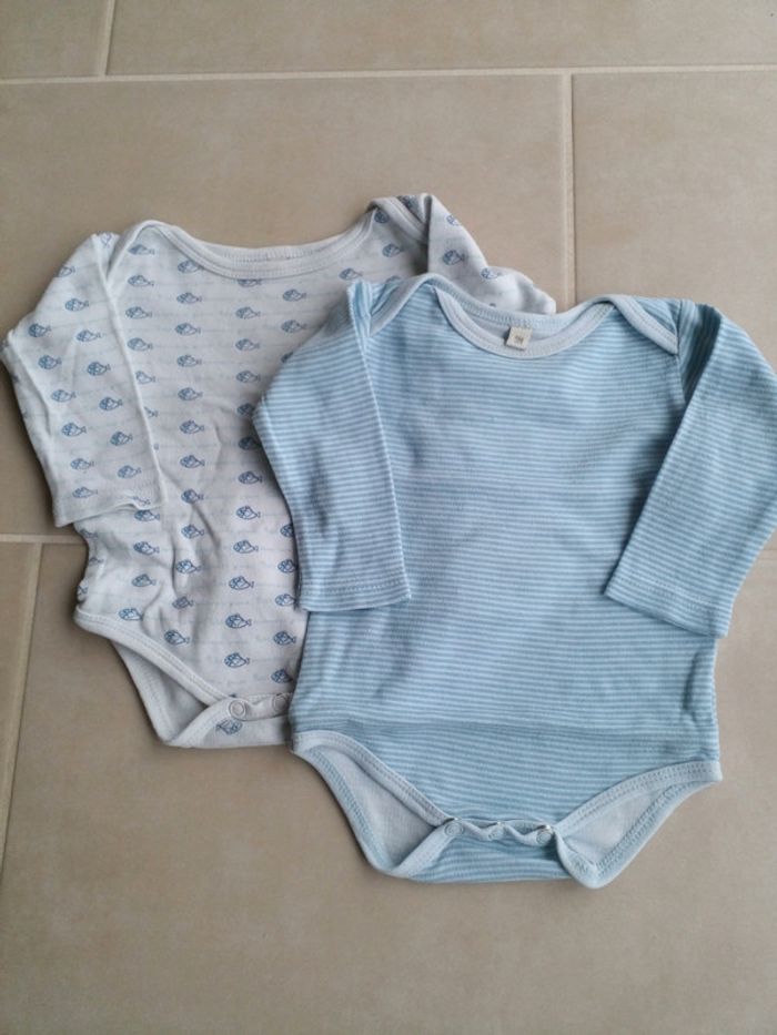 2 bodies manches longues