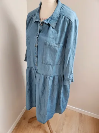 Robe en jean In Extenso T.48