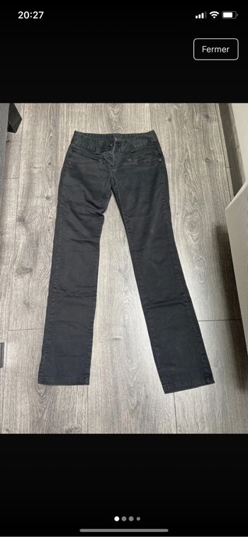 Pantalon noir femme taille 36 marque Vero moda