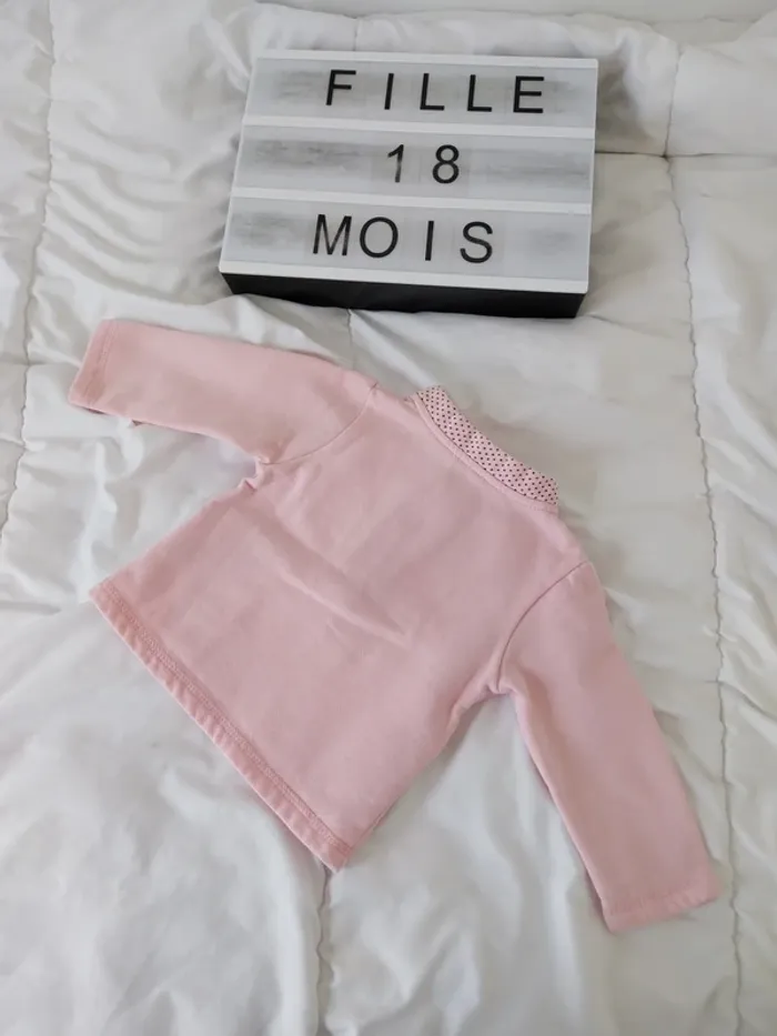 Sweat fille 18 mois - photo numéro 2