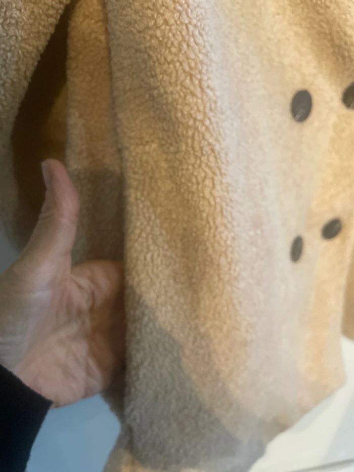 Veste moumoute beige - photo numéro 7