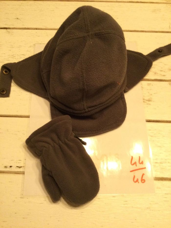 Ensemble bonnet+gants