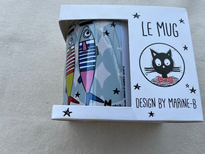 2 mugs ou tasse marine-b - photo numéro 2