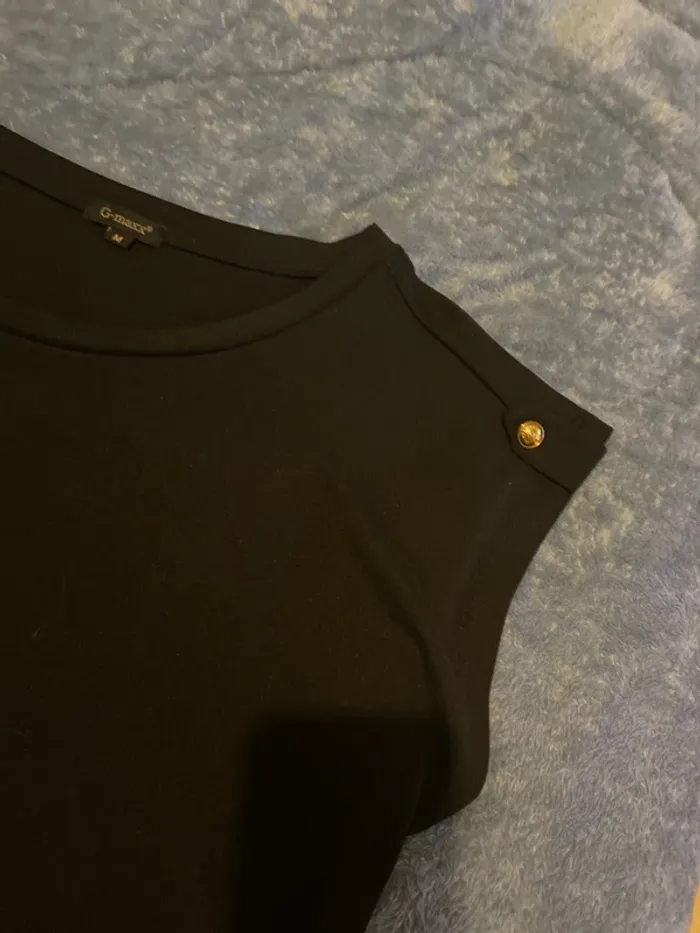 Tee shirt noir - photo numéro 2