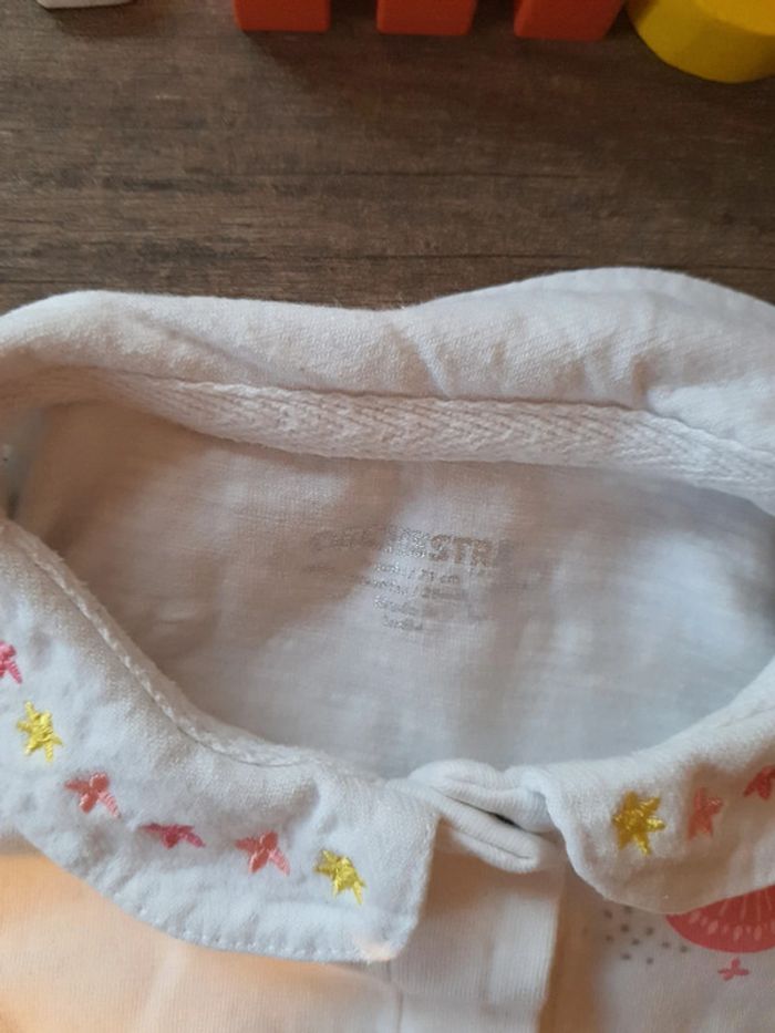 Pyjama dors-bien grenouillère Orchestra taille 9 mois très bon état - photo numéro 3