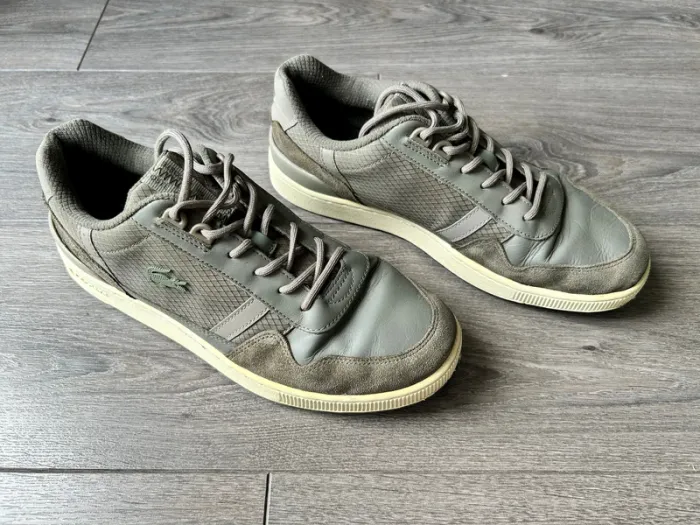 Baskets Lacoste T-Clip Insulate Kaki Taille 44