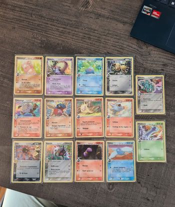 Lot carte Espèces Delta commune