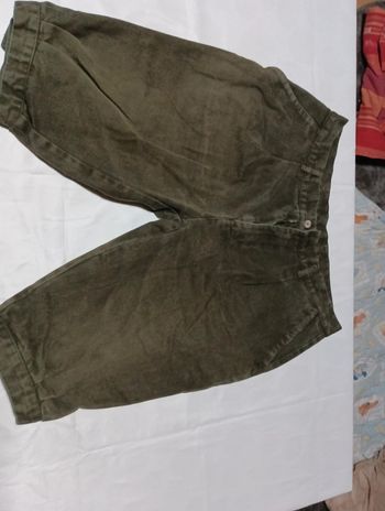 Bermuda en jeans homme Chasse Le Chameau taille 46 rétro vintage ancien