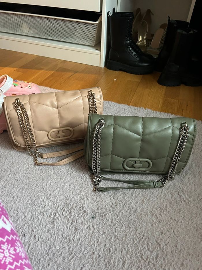 Sac à main bandoulière épaule beige Parfois - photo numéro 7