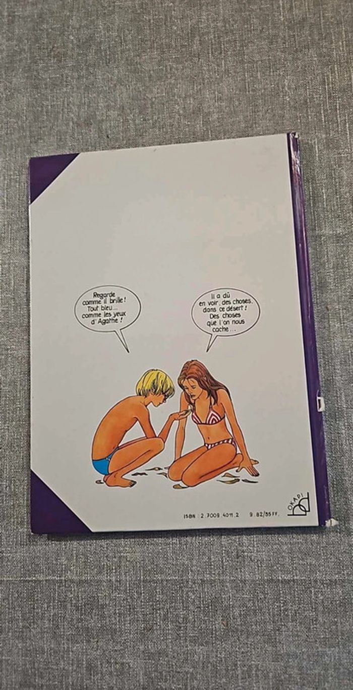 Bd le masque aux yeux d'agate - photo numéro 2