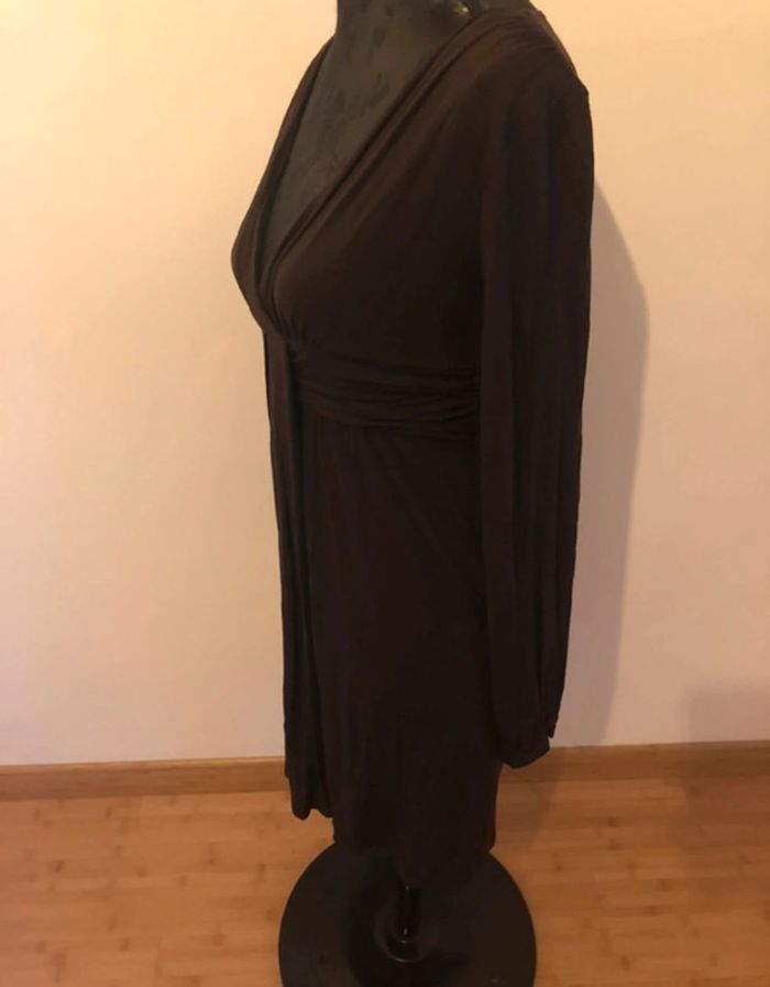 320 - Robe marron Etam - photo numéro 3
