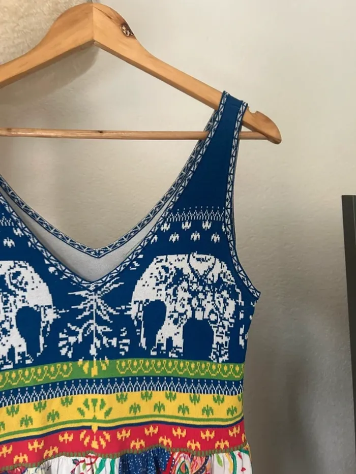 Robe longue et colorée Desigual - photo numéro 3