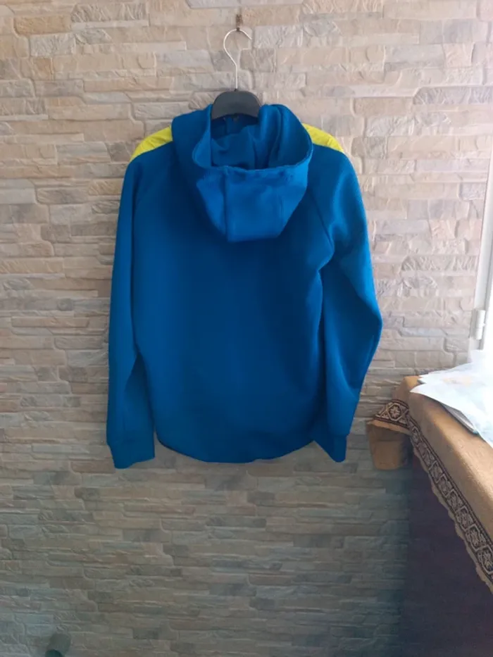 Veste bleue à capuche Yamaha S - photo numéro 2