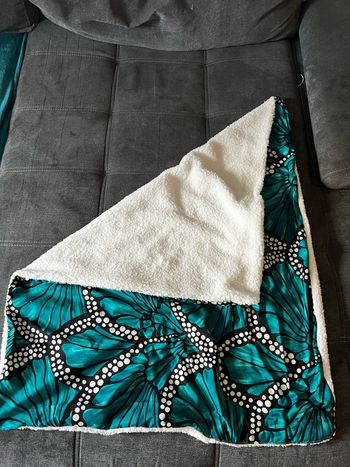 Couverture fait main