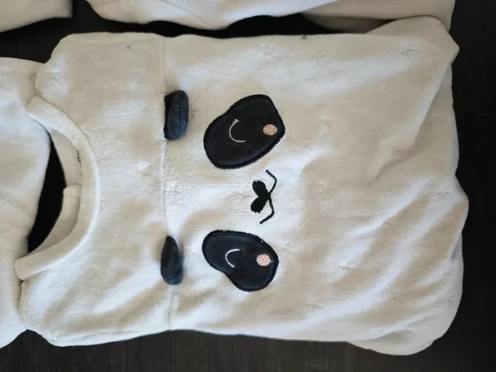 Lot de 4 pyjamas blanc mixte - photo numéro 5