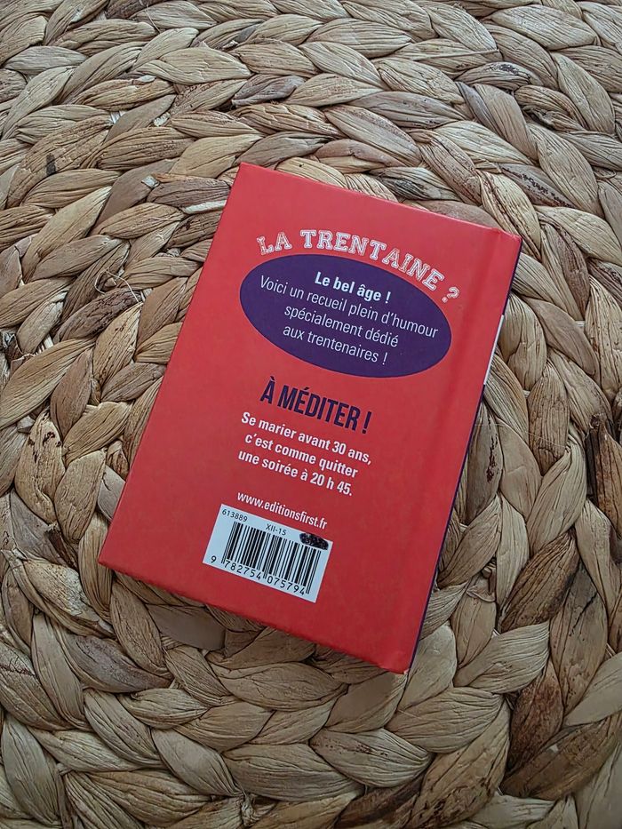 Mini livre thème 30 ans - photo numéro 3