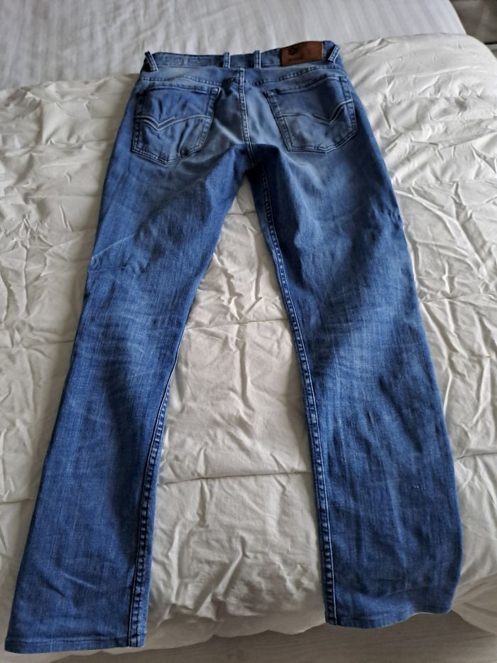 Jeans homme délavé. - photo numéro 5