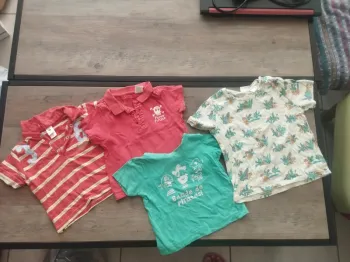 Lot de 4 T shirts 18 mois