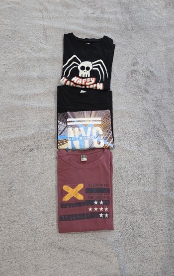 Lot t-shirts manches longue