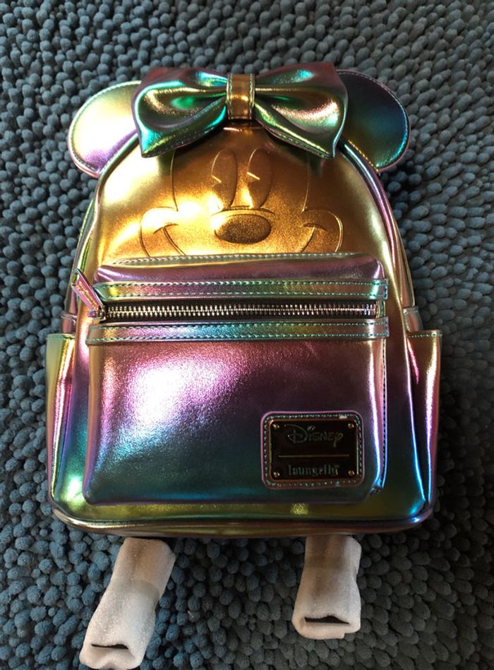 Sac à dos loungefly minnie 🎀 oil - n e u f - photo numéro 2