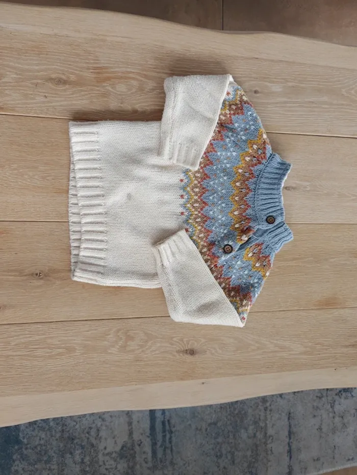 Joli pull d'hiver Tex