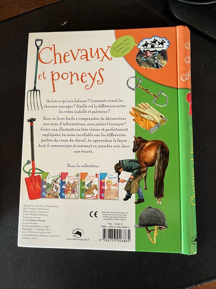 Livre Chevaux et Poneys - photo numéro 2