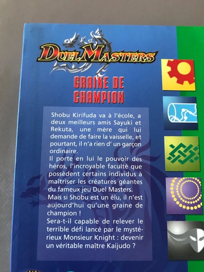 Livre Duel Masters graine de champion - photo numéro 3