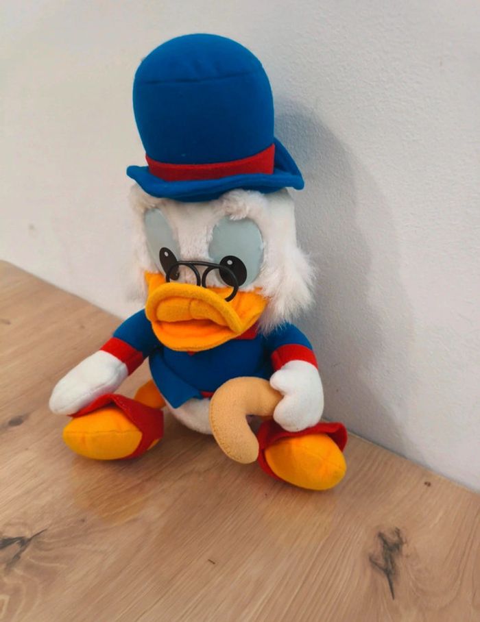 Peluche oncle Picsou vintage Disney - photo numéro 3