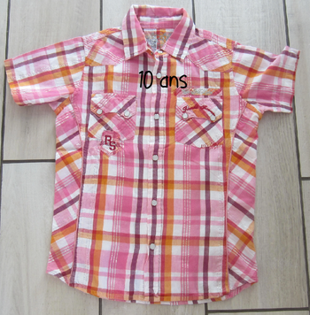 Chemise/Chemisier fille 10 ans