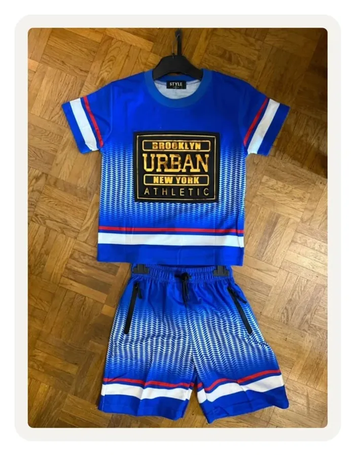Ensemble T Shirt Short garçon