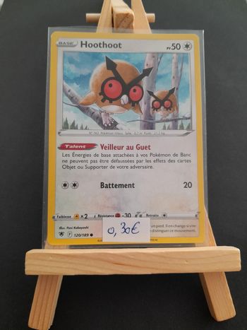 Carte Pokémon Hoothoot 120/189