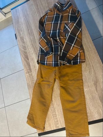Ensemble garçon 36 mois – chemise + pantalon