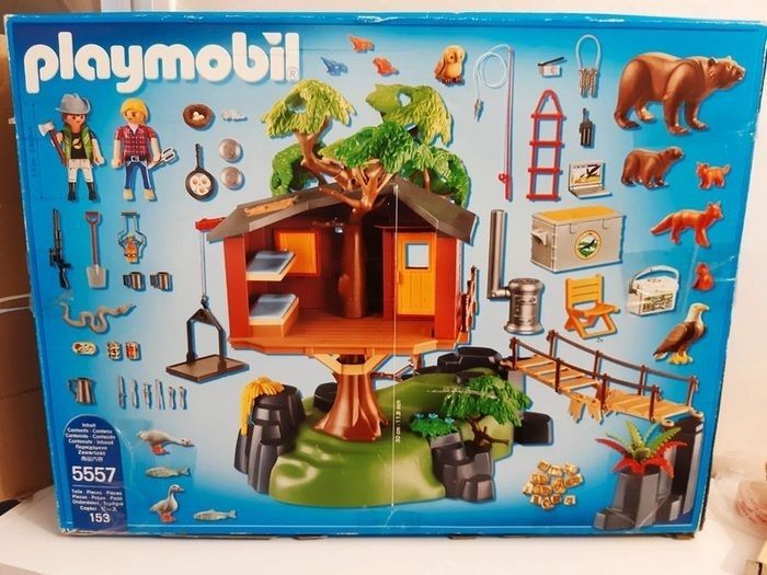 Playmobil cabane des aventuriers dans les arbres - photo numéro 2