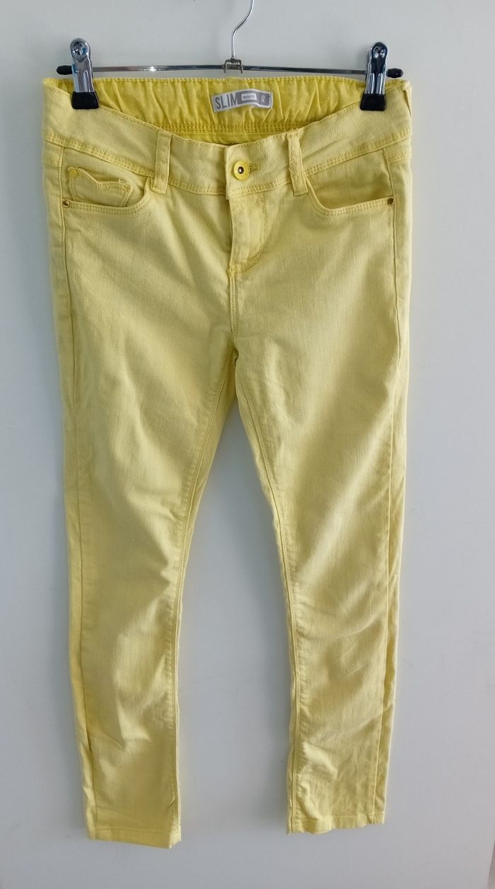 Pantalon slim d'été Okaïdi 12 ans - photo numéro 2