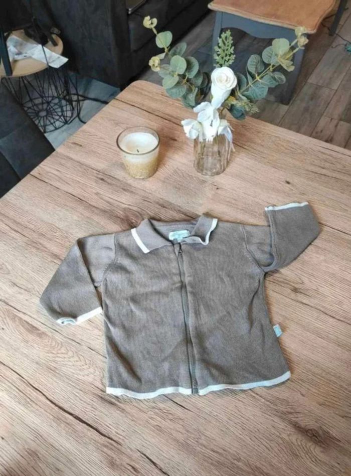 Gilet  12 mois  petit  pirate