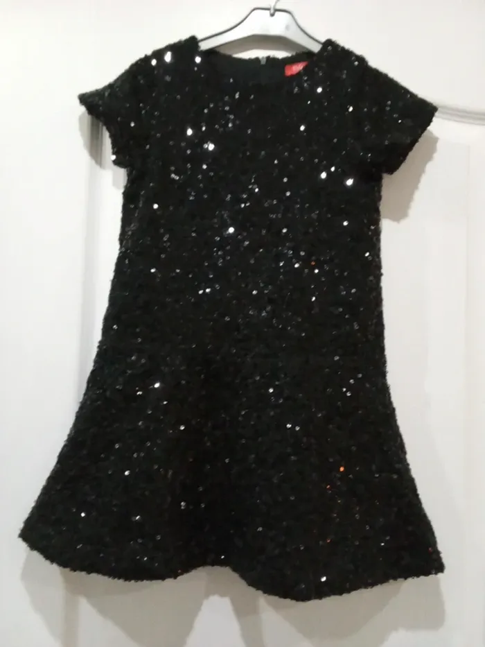 Robe de soirée 5 ans a sequins