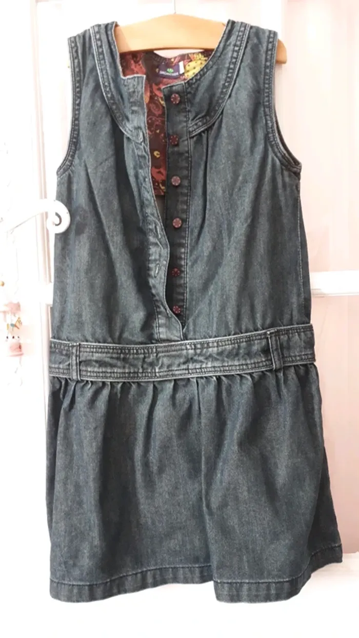 Robe sergent major en jean