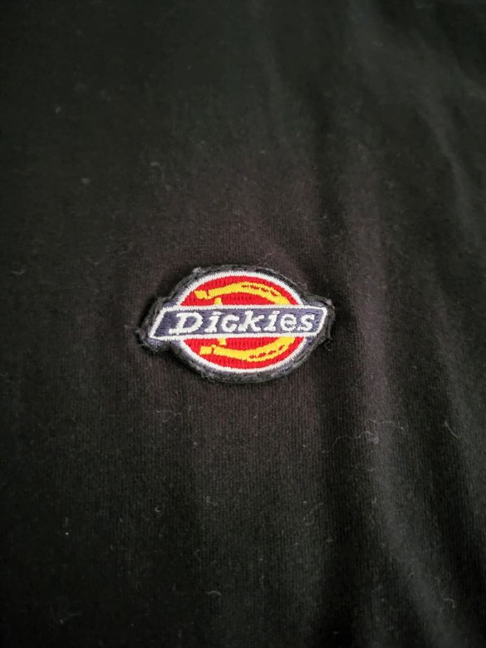 T-shirt Dickies noir logo brodé 100% coton - L - photo numéro 3