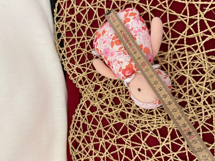 Doudou Jacadi poupée Joséphine liberty Betsy - photo numéro 4