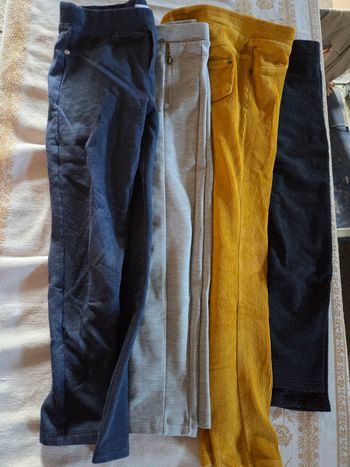 Lot de 4 pantalons