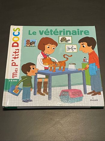 Livre mes p’tits docs le vétérinaire