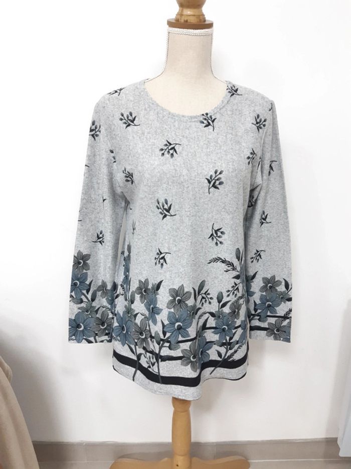 Pull long gris XIN DA T38/40