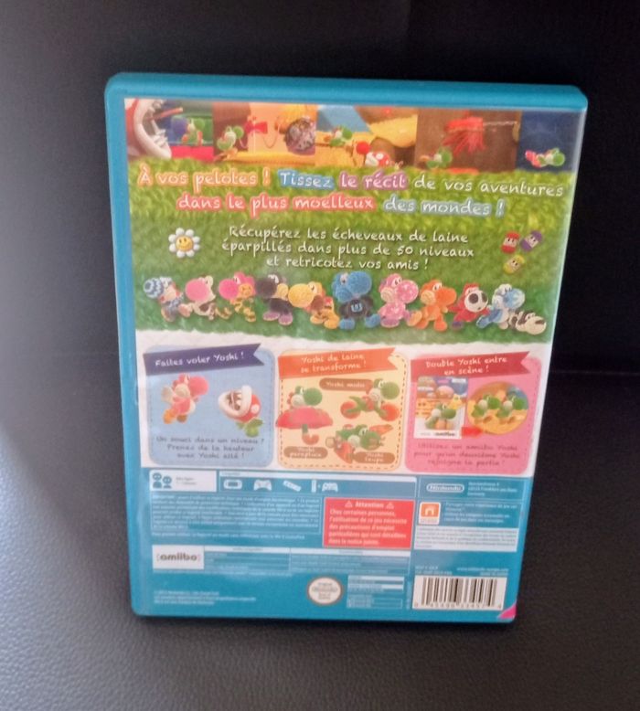 😍 yoshi's wooly world complet sur Nintendo Wii u - photo numéro 9