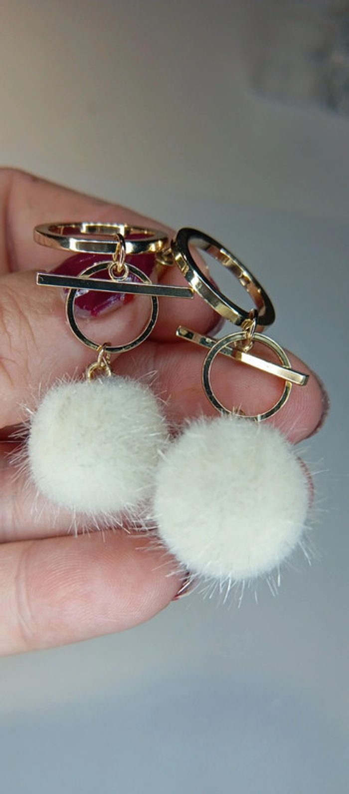 Boucles d'oreilles boule