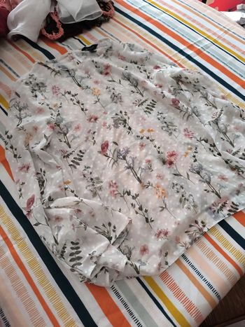 Blouse tunique transparente New look