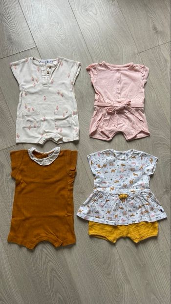 Lot vêtements bébé fille 3 mois été 